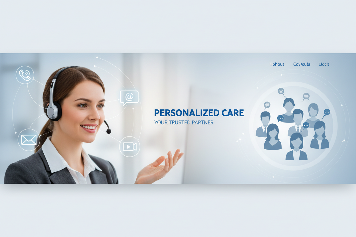 Personalized coverage image for service